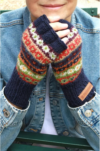 Pachamama Colorado Fingerless Gloves