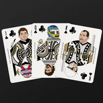 Formula 1 Themed Playing Cards