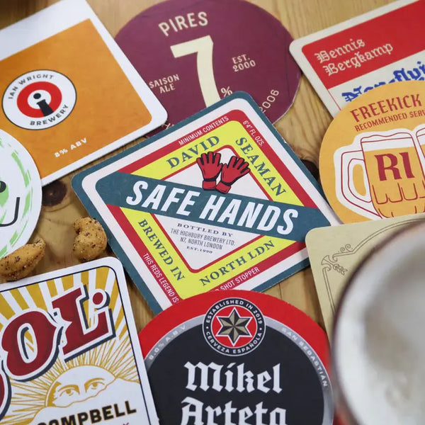 Arsenal Themed Beer Mats