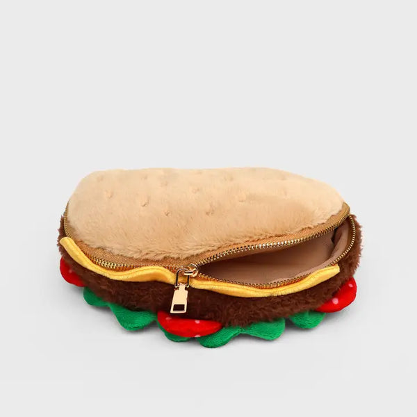 Plush Zip Pouch - Taco