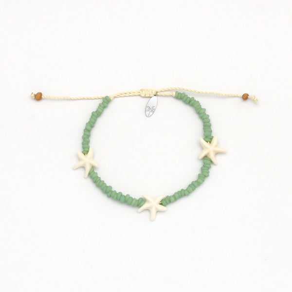 Tidepool Starfish Beaded Bracelet