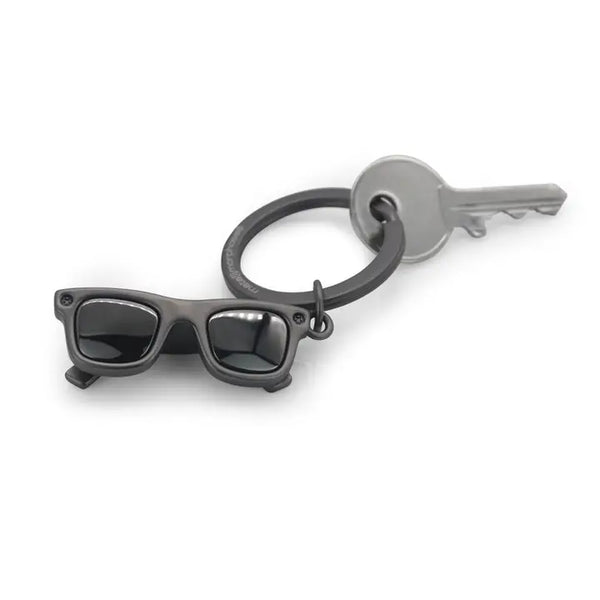 Metalmorphose Keyring - Matt Black Sunglasses