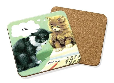 Funny coaster - Idiot