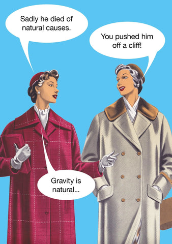 Funny Card - Gravity