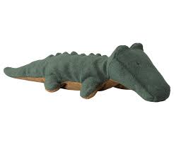 Maileg Safari Friends - Small Crocodile Forest Green