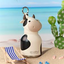 Mini Bestie Bottle Bag Charm - Cow