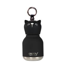 Mini Bestie Bottle Bag Charm - Black Cat