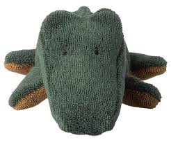 Maileg Safari Friends - Mini Crocodile Forest Green