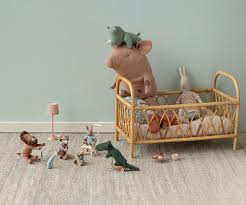 Maileg Safari Friends - Mini Crocodile Forest Green