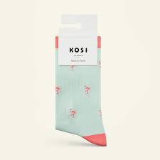 Kosi Bamboo Socks - The Flamingo