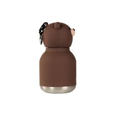 Mini Bestie Bottle Bag Charm - Brown Bear