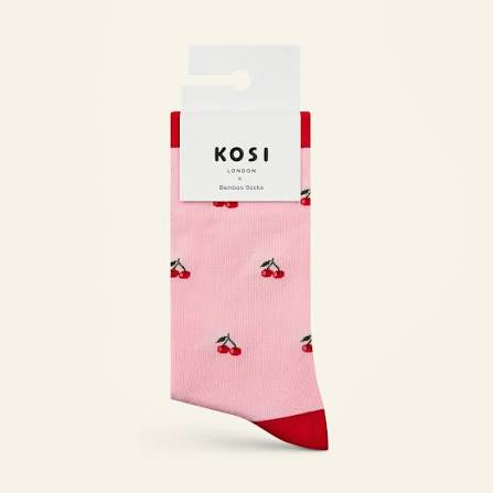Kosi Bamboo Socks - The Cherry