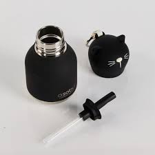 Mini Bestie Bottle Bag Charm - Black Cat