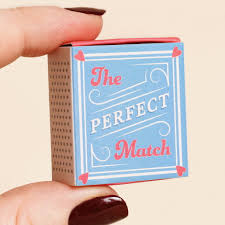 Tiny Matchbox Ceramic Token - Perfect Match