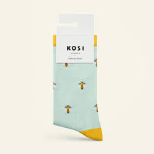 Kosi Bamboo Socks - The Bee