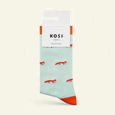 Kosi Bamboo Socks - The Fox
