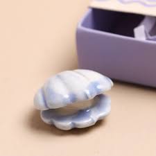 Tiny Matchbox Ceramic Token - Oyster
