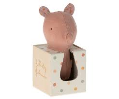 Maileg Lullaby Friends Pig Rattle