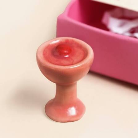 Tiny Matchbox Ceramic Token - Martini