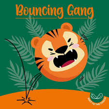 Legami Bouncing Gang - Bouncy Ball - Tiger
