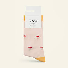 Kosi Bamboo Socks - The Mushroom