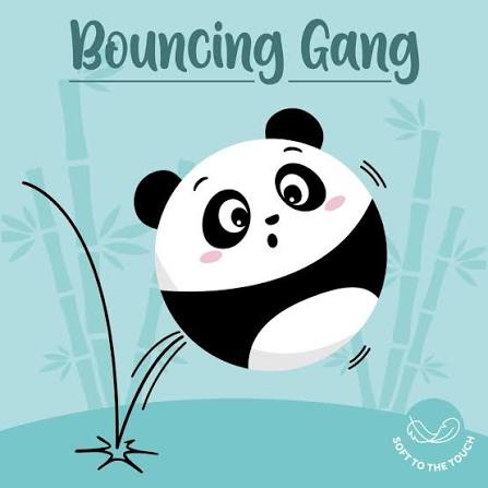 Legami Bouncing Gang - Bouncy Ball - Panda