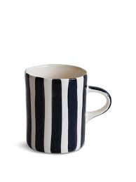 Musango Candy Stripe Espresso Cup - Blue