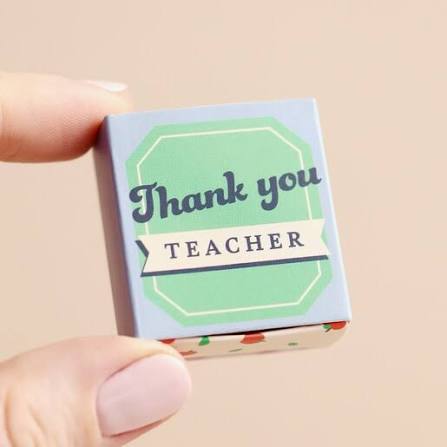Tiny Matchbox Ceramic Token - Apple