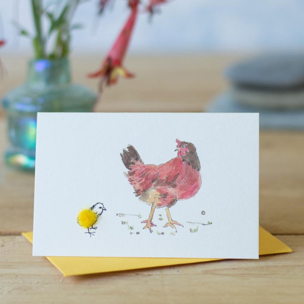 Mini Card - Chicken & Chick