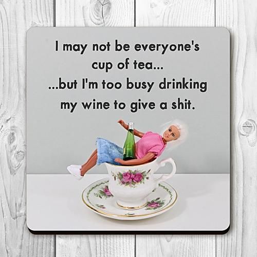 Jeffrey & Janet Coaster - Cup of Tea