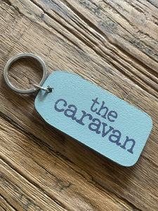 Wooden Key Tag - The Caravan