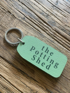 Wooden Key Tag - The Potting Shed
