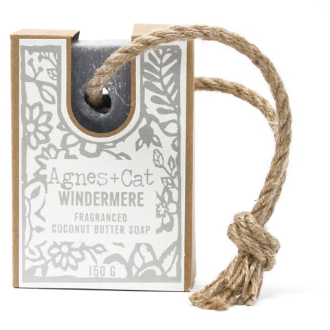 Windermere Soap on a Rope 150g