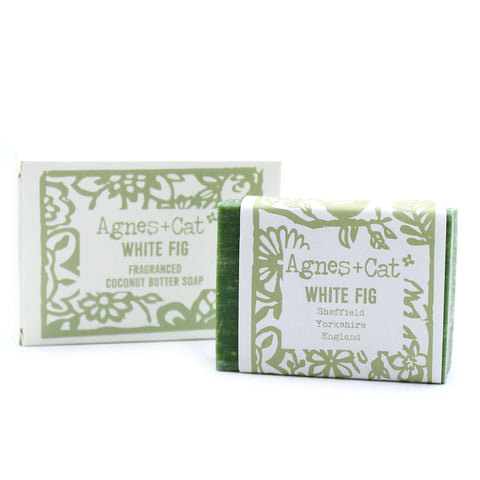 Agnes & Cat Coconut Butter Soap 140g - White Fig