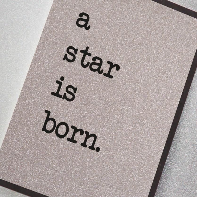 Card - A Star Is Born