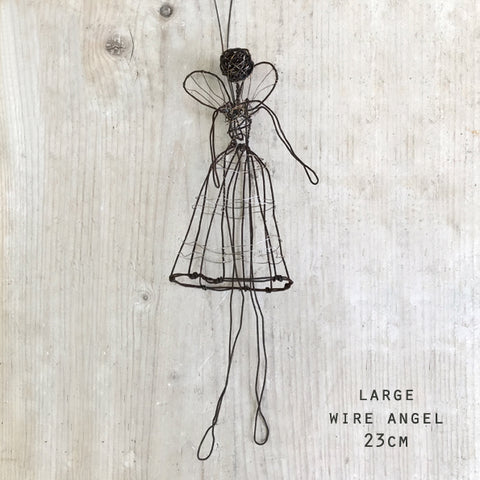Woven Wire Angel - 2 Sizes