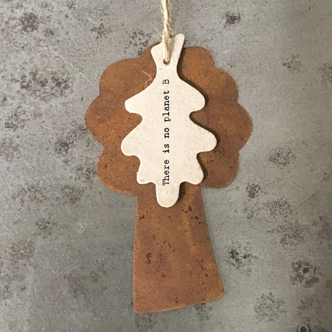 Little Rusty Oak Tree - No Planet B