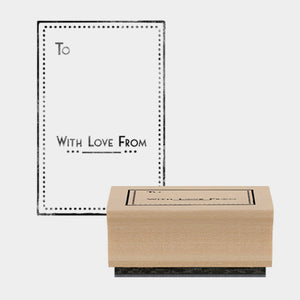 Rubber Stamp - With Love From