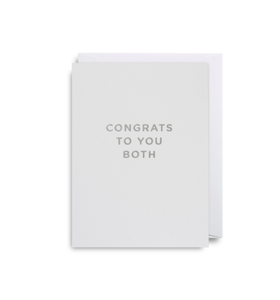 MINI Card - Congrats to You Both