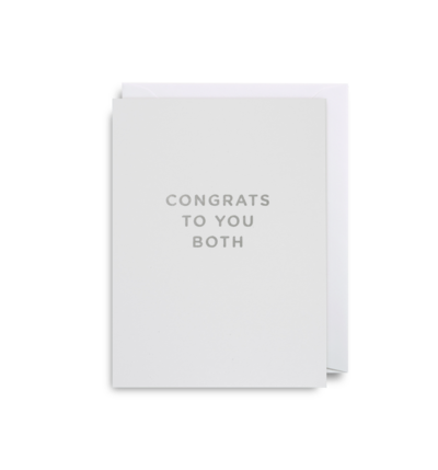 MINI Card - Congrats to You Both