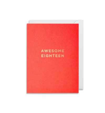 MINI Card - Awesome Eighteen