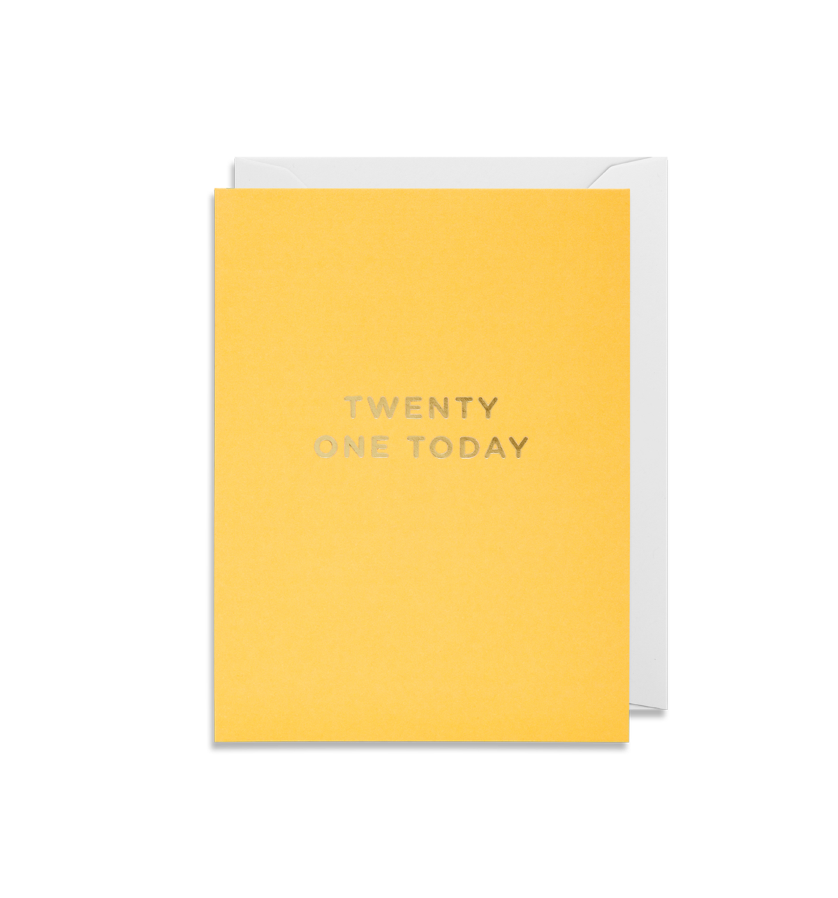 Mini Card - Twenty One Today