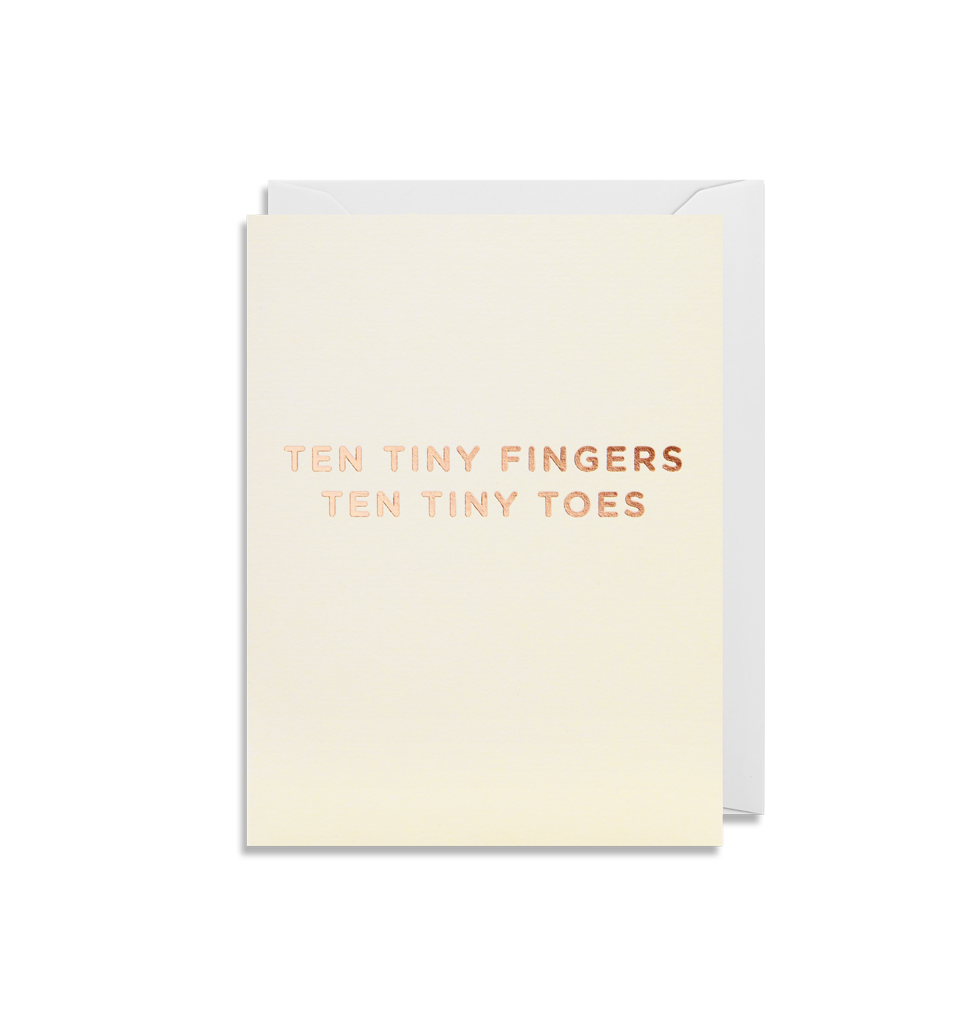 Mini Card - Ten Tiny Fingers Ten Tiny Toes