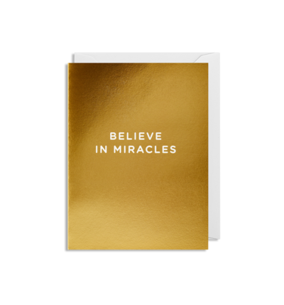MINI Card - Believe In Miracles