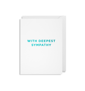 MINI Card - With Deepest Sympathy
