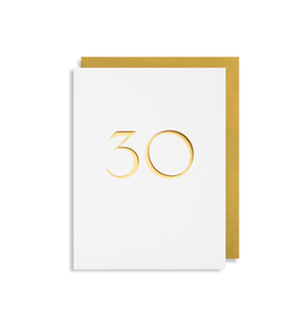 MINI Card - Milestone 30