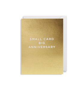 MINI Card - Small Card Big Anniversary