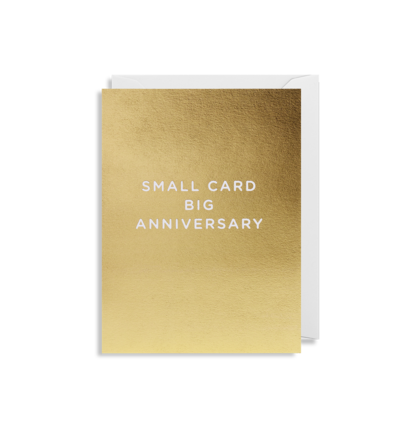 MINI Card - Small Card Big Anniversary