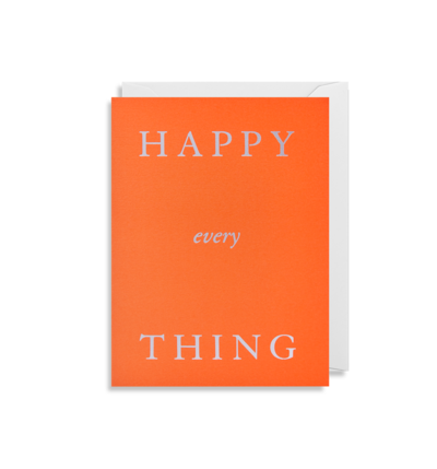 MINI Card - Happy Every Thing