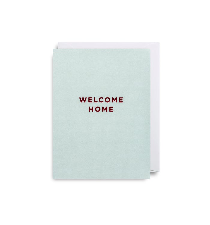 Mini Card - Welcome Home